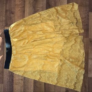 Mustard/Gold Lace Lularoe Lola